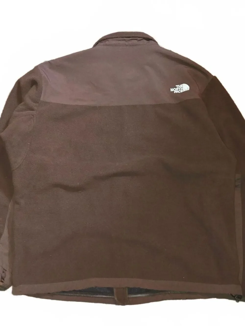 The North Face Denali Jacket Polartec Fleece Men's Large Brown GUC